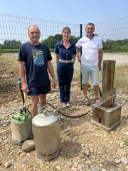 Lutte contre la grêle : ces viticulteurs qui protègent leurs cultures