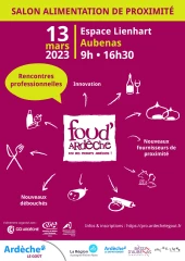 Salon Foud'Ardèche : inscrivez-vous vite ! 