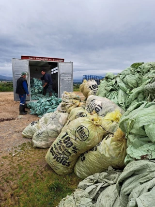 170 tonnes de déchets plastiques d’élevage collectés !