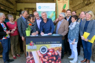 Le plan régional Châtaigneraies traditionnelles est signé