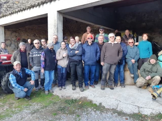 Journée de solidarité chez Bernard Habauzit