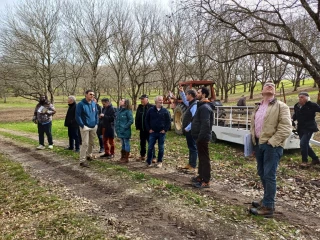 Les représentants de la castanéiculture française réunis en Dordogne