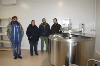 Un atelier pour transformer et valoriser le lait