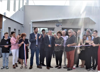 Joyeuse : un nouveau collège qui valorise la filière bois 