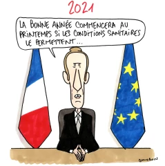 L'année 2021 déssinée par Cambon