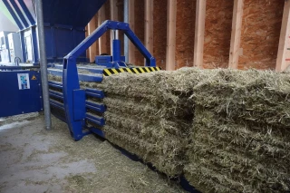 Un séchoir en grange à la Cuma de Pollionnay