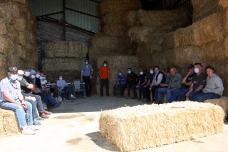 Une vingtaine d'éleveurs réunis à Mirabel