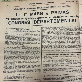 80 années de mobilisation syndicale ! 