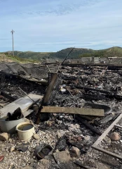 Une chèvrerie a pris feu à Albon