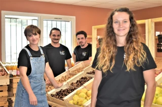 Les Halles de Taga, des produits fermiers à portée de main