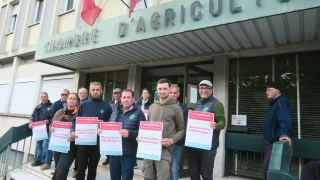 Loi Duplomb : la FDSEA et les JA de l'Ardèche mobilisés pour défendre le projet de loi
