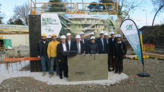 Lancement du chantier du futur site de la caisse régionale