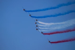 Envol avec la Patrouille de France