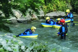 Hydrospeed : nage en eaux vives en Haute-Savoie