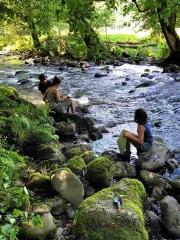 Orpaillage en Auvergne, les pieds dans l’eau