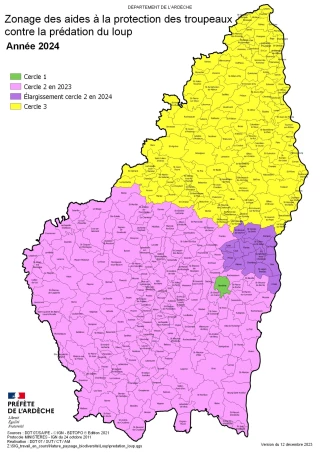 Révision des cercles loup