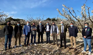 Le préfet de l’Ardèche en immersion dans l’agriculture sud-ardéchoise