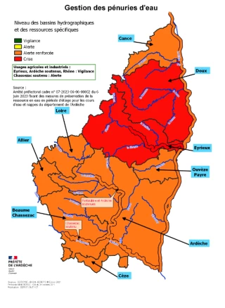 La sécheresse baisse mais reste préoccupante