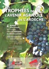 Nouvelle édition des Trophées de l’Avenir agricole de l’Ardèche