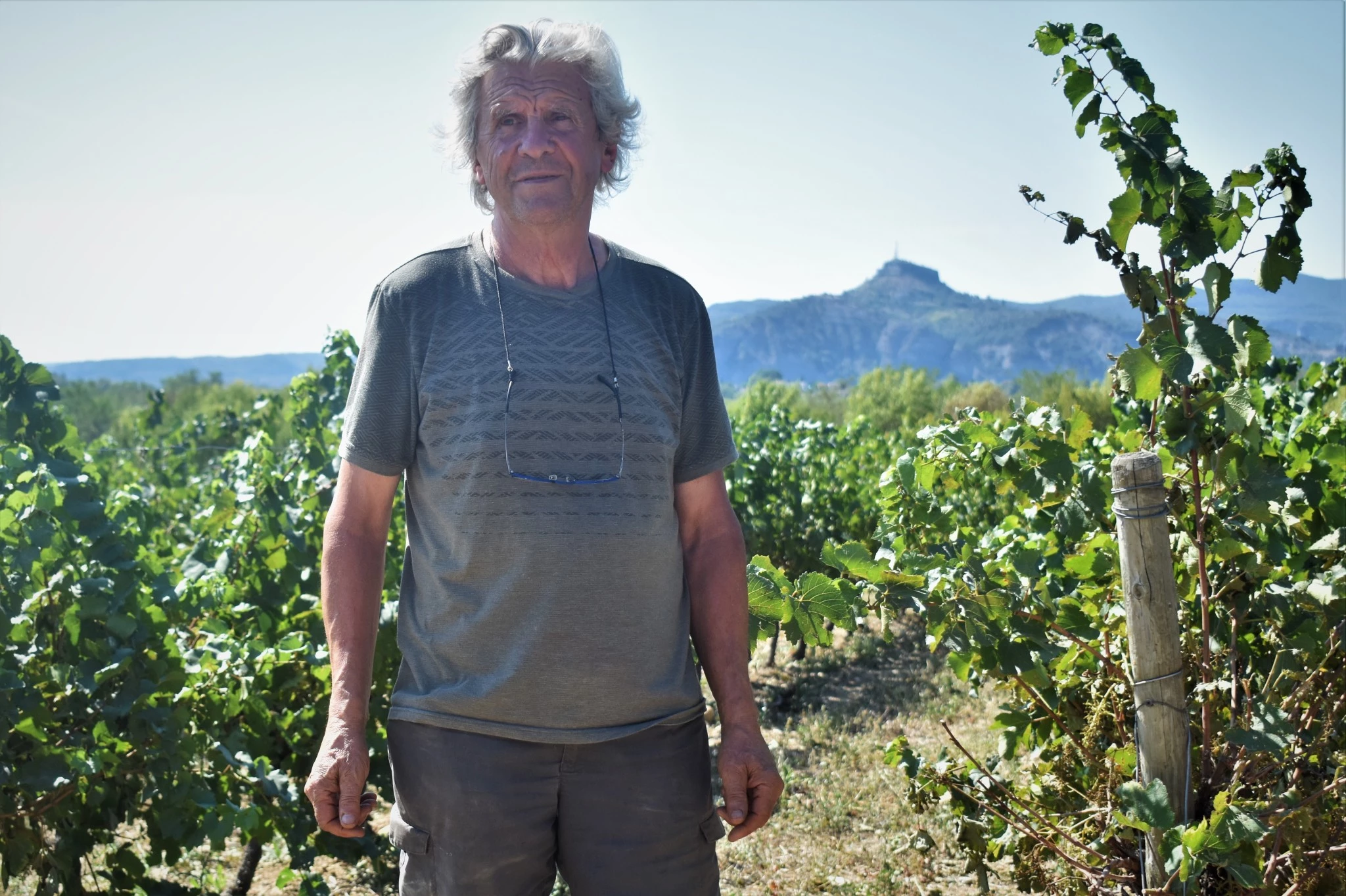 Pierre Champetier a également présidé la cave coopérative de Ruoms, avant de passer la main à Estelle Privat.