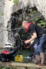 Remontée des magnums vieillis dans la Tourne 