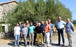 Les Vignerons Ardéchois ont inauguré leur nouveau domaine baptisé « Terra Noé » le 17 septembre, à Rochecolombe.