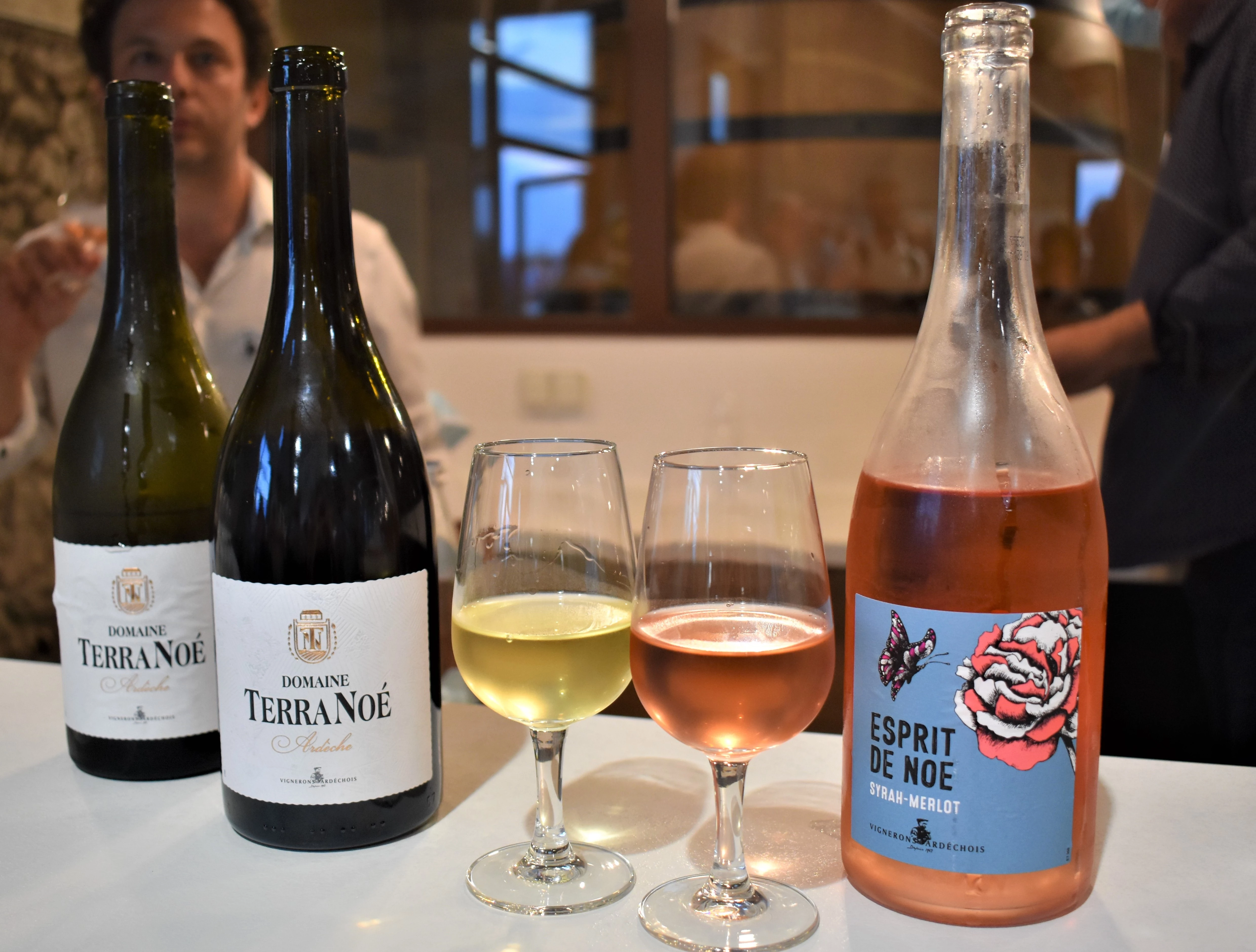 Un vin béni des lieux !